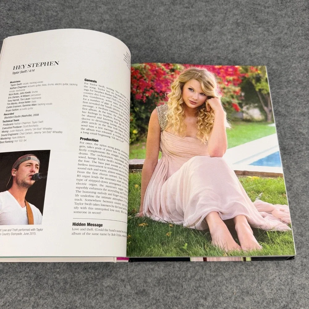 Taylor Swift All the Songs The Story Behind Every Track Hardcover 2024 Book